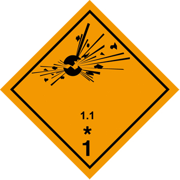 1類(lèi)1.1危險(xiǎn)品危標(biāo)